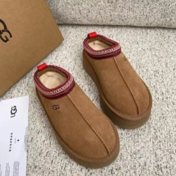 Ugg Chestnut Tazz Platform Tasman Slippers Shoes Women - Picture 9 of 10